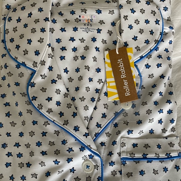 Roller Rabbit Starry Night Polo Pajama Set 💫 Limited Edition and SOLD OUT - Picture 13 of 14